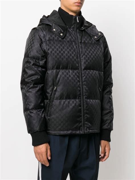 gucci mens jackets|gucci padded jacket men's.